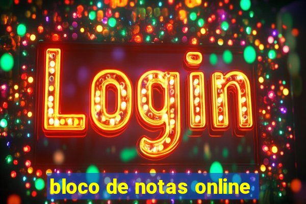 bloco de notas online